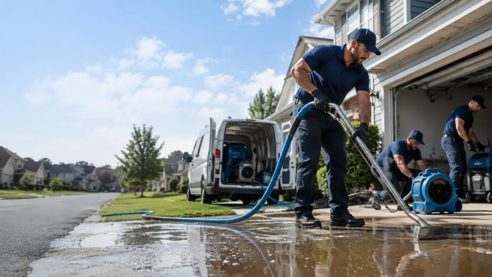 Flood Damage Restoration in Glenford, OH